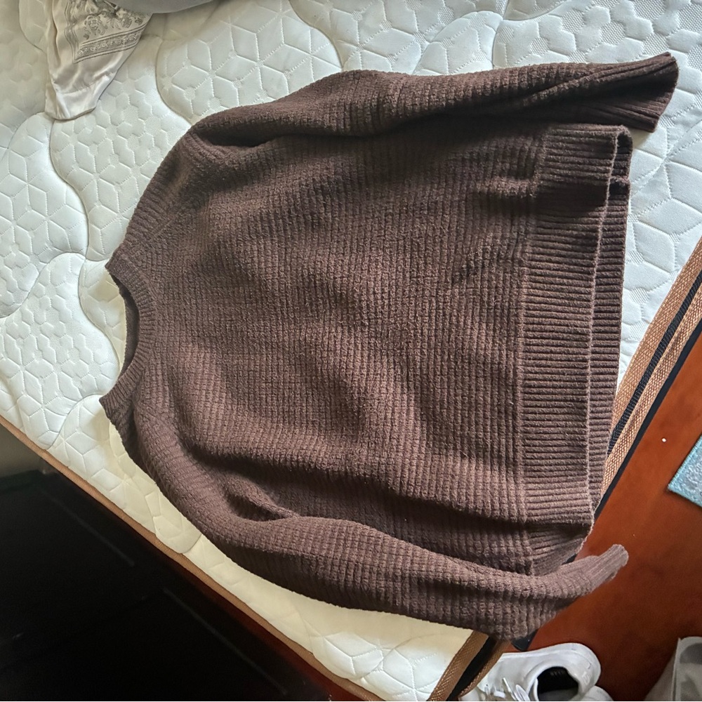 Banana Republic Cozy Chunky Knit Brown Sweater